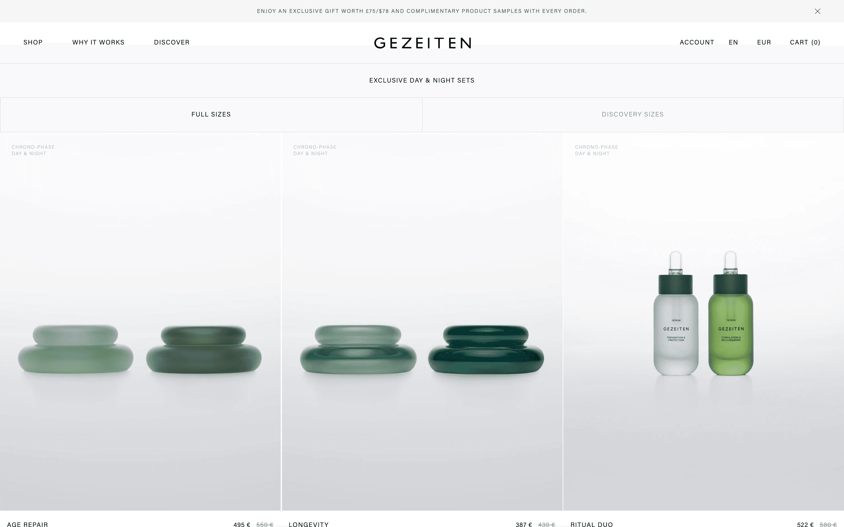 Gezeiten storefront