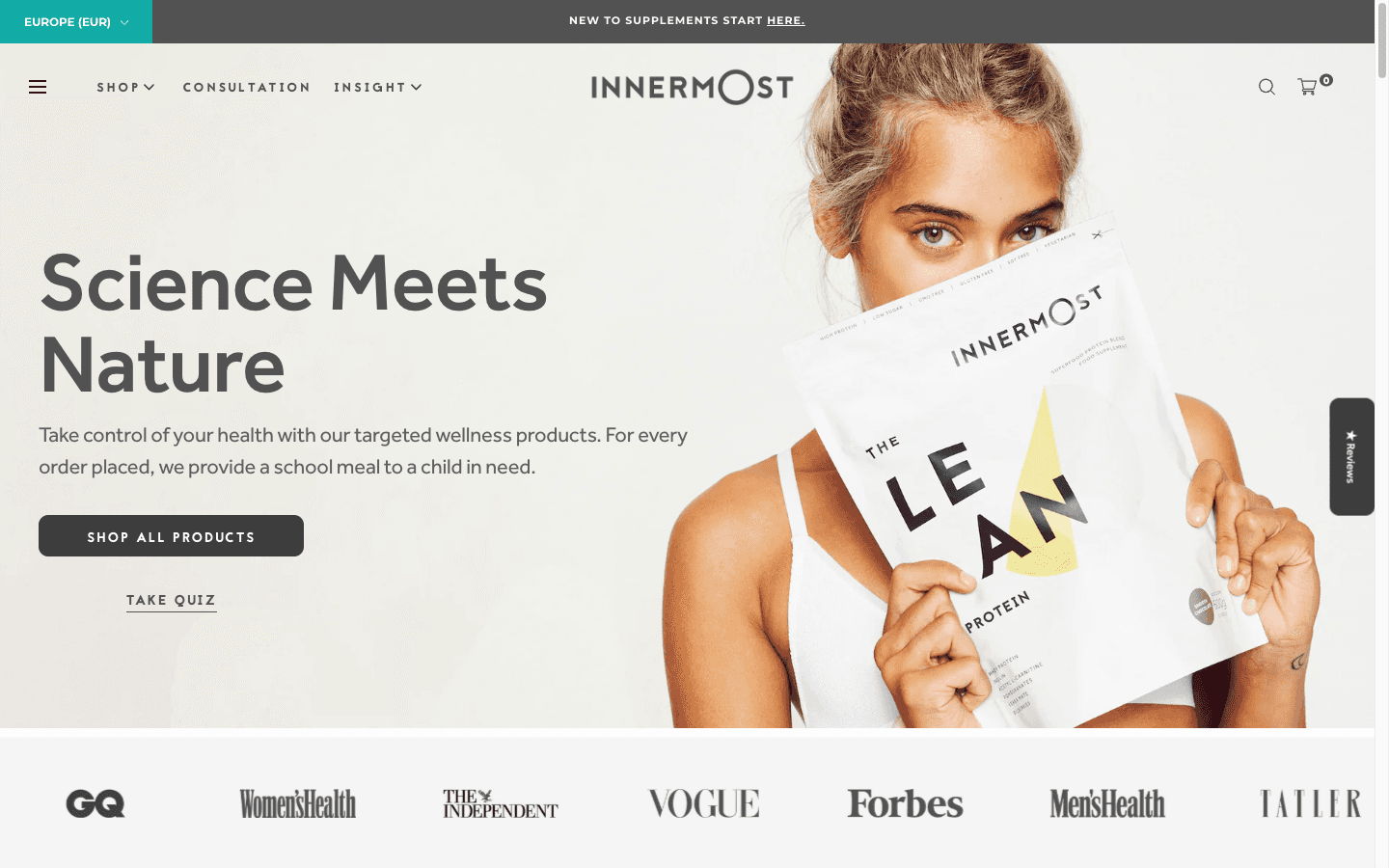 Innermost storefront